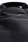 L black padded shopper bag L black padded shopper bag