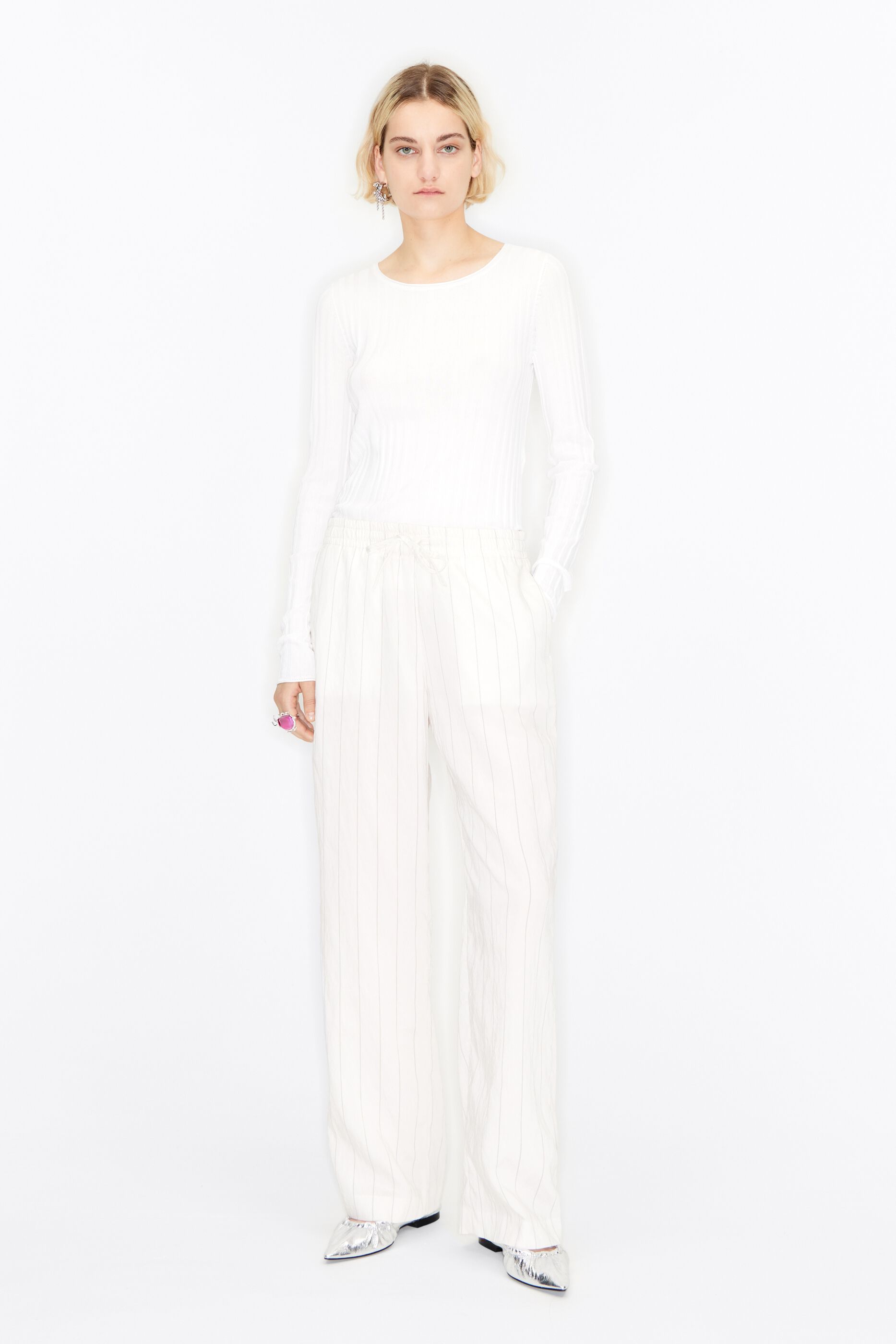 Next top striped trousers