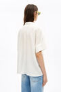 White A-line shirt White A-line shirt