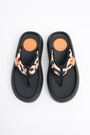 Animal print print platform sandal Animal print print platform sandal
