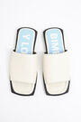 White leather flat sandal White leather flat sandal