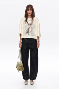 Camel Chihuahua boxy T-shirt