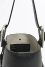 S black leather bucket bag S black leather bucket bag