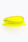 Neon yellow croc rectangular coin purse Neon yellow croc rectangular coin purse