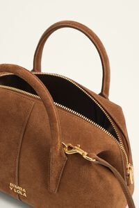 Tobacco leather Romeo bag