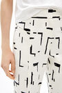 White Paper-Lines fitted trousers White Paper-Lines fitted trousers