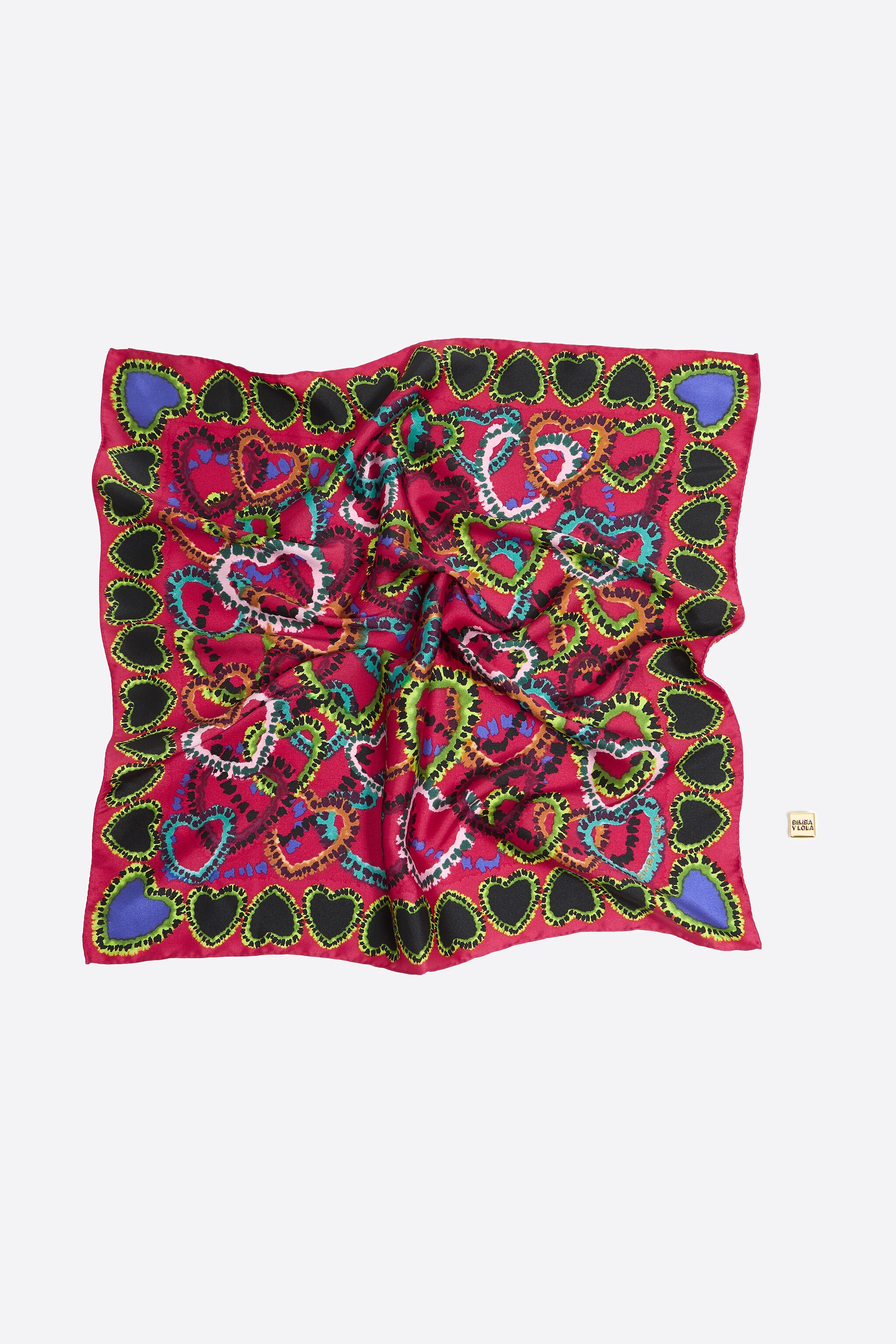 福袋特集 2025 Pink hearts scarf bag charm Bags&Wallets