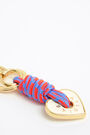 Golden ivory heart key ring Golden ivory heart key ring