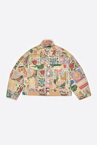 Patchwork Flowers denim jacket