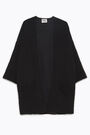 Straight black cardigan Straight black cardigan