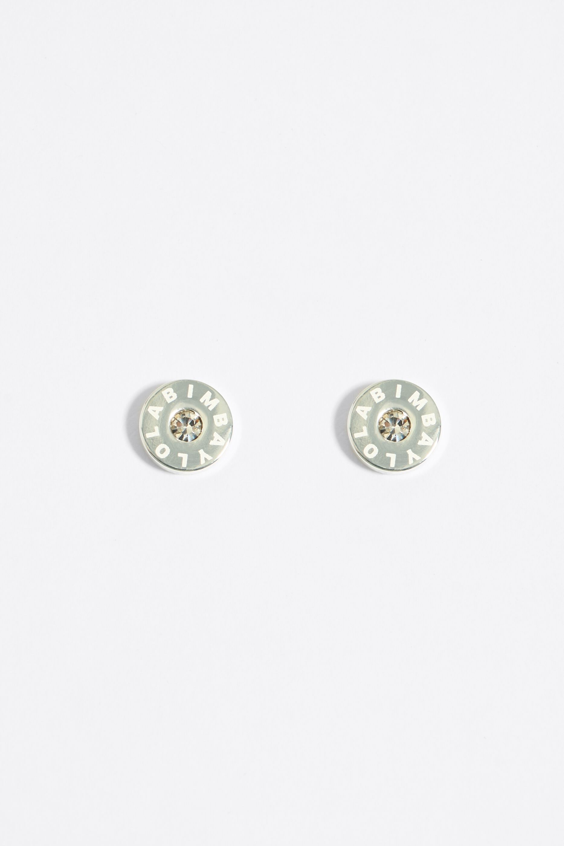 White crystal best sale earrings