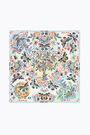 Light grey tree paisley scarf Light grey tree paisley scarf