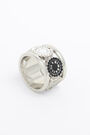Enamel logo crystals ring Enamel logo crystals ring