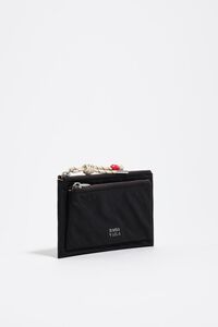 Graphite nylon Pocket purse