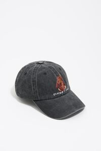 Washed cotton dachshund cap