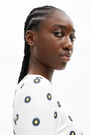 White Logo Dot fitted dress White Logo Dot fitted dress