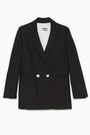 Black crossed blazer Black crossed blazer