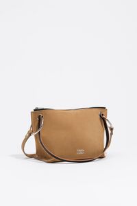 Medium natural suede Trapecio bag