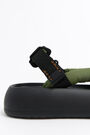 Olive green platform sandal Olive green platform sandal