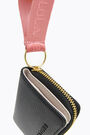 Black leather flap purse Black leather flap purse