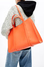 M orange shopper bag M orange shopper bag