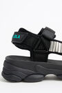 Black sporty sandal Black sporty sandal