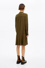 Khaki midi shirt dress Khaki midi shirt dress