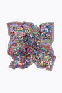 Dark grey tree paisley scarf Dark grey tree paisley scarf