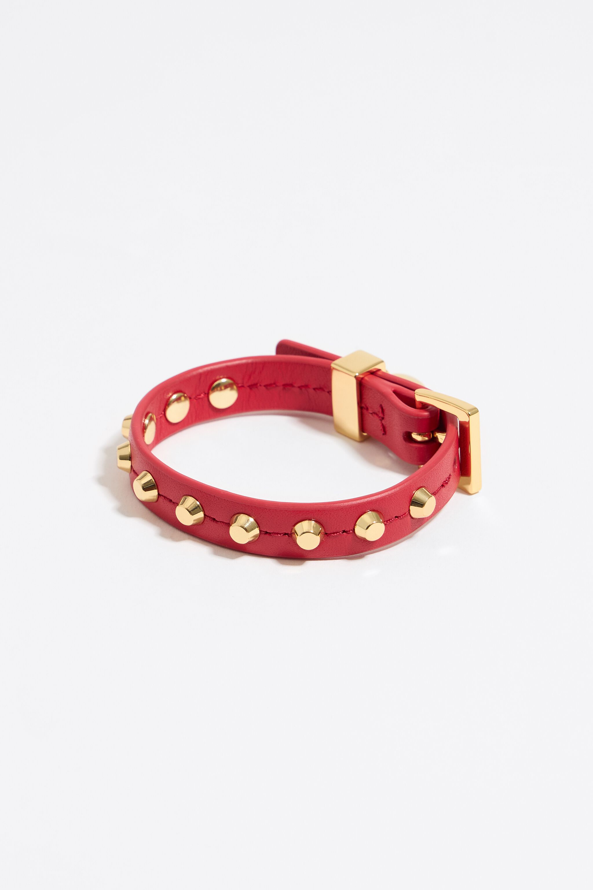 Gold sales studded bracelet