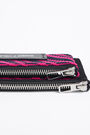 Two-tone plaited double purse Two-tone plaited double purse