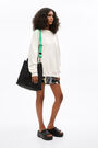 L black padded shopper bag L black padded shopper bag
