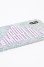 Lilac confetti iPhone X case Lilac confetti iPhone X case
