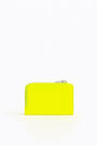 Neon yellow croc rectangular coin purse Neon yellow croc rectangular coin purse