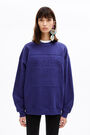 Aubergine logo sweatshirt Aubergine logo sweatshirt
