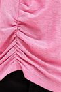 Pink gathered t-shirt Pink gathered t-shirt