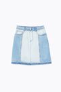 Blue denim miniskirt Blue denim miniskirt
