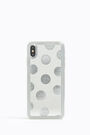 Silver dots iPhone XS Max case Silver dots iPhone XS Max case