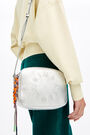 S silver leather crossbody bag S silver leather crossbody bag