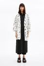 Paper-Lines print shirt dress Paper-Lines print shirt dress