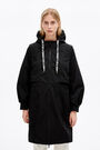 Black technical trench Black technical trench