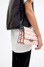 M leather logos flap bag M leather logos flap bag