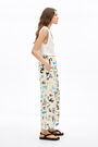 Beige Brut palazzo trousers Beige Brut palazzo trousers