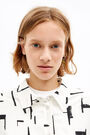White Paper-Lines boxy shirt White Paper-Lines boxy shirt