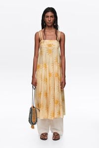 Bimba by the south A-line pleated dress