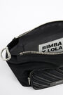 L black nylon rectangular crossbody bag L black nylon rectangular crossbody bag