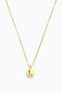 Letter L short golden necklace Letter L short golden necklace