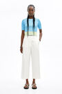 White culottes White culottes