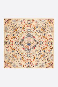 Vanilla tropical birds scarf