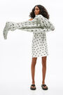 Short white Logo Dot dress Short white Logo Dot dress