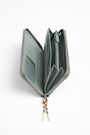 Aquamarine nylon book wallet Aquamarine nylon book wallet